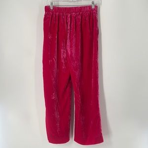 J crew hot pink trousers size 4